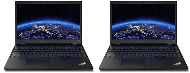 Lenovo ThinkPad P15v Gen 2と旧モデルの筐体