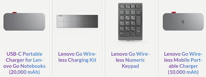 Lenovo Go製品