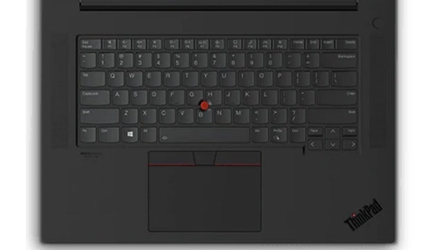 Lenovo ThinkPad P1 Gen 4のキーボード
