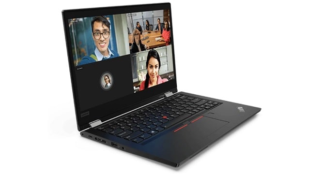 Lenovo ThinkPad L13 Yoga Gen2（AMD）　左斜め前から