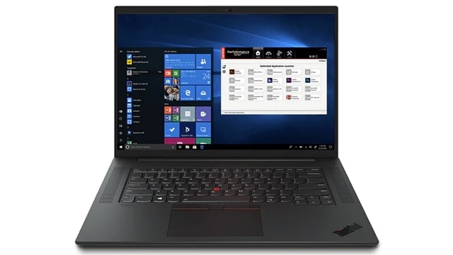 Lenovo ThinkPad P1 Gen 4 正面