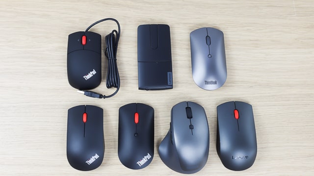 Thinkbook Bluetooth サイレントマウスとその他マウスの比較