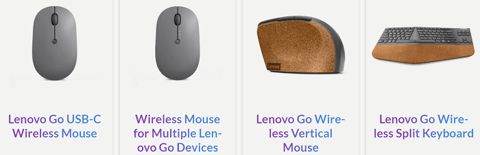 Lenovo Go製品