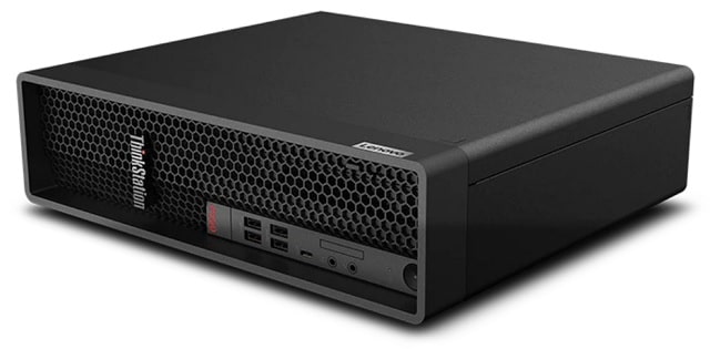 Lenovo Thinkstation P350 SFF　横に置いた状態