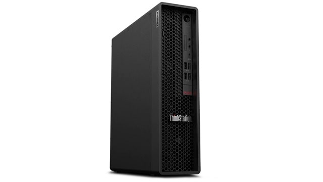 Lenovo Thinkstation P350 SFF　左斜め前から