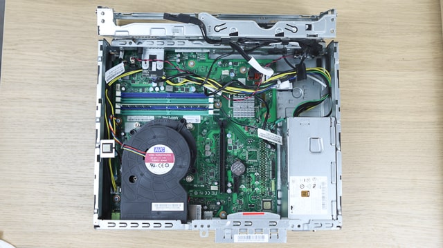 Thinkcentre m75s small gen 2 筐体内部