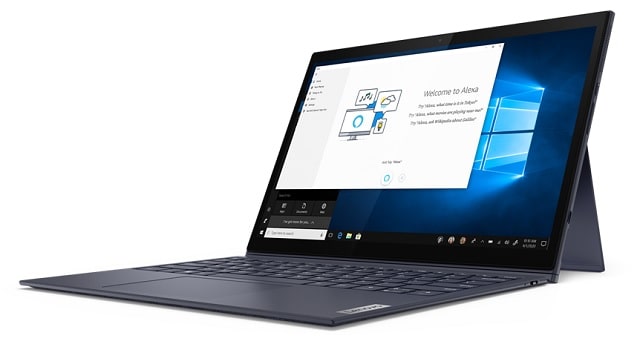 Lenovo Yoga duet 760i 右斜め前