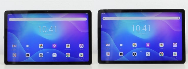 Lenovo Xiaoxin PadとLenovo Tab P11の筐体