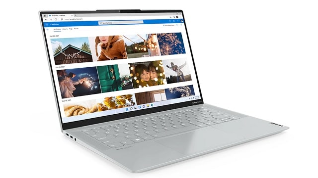 Lenovo Yoga Slim 760 Carbon(14) 左斜め前から