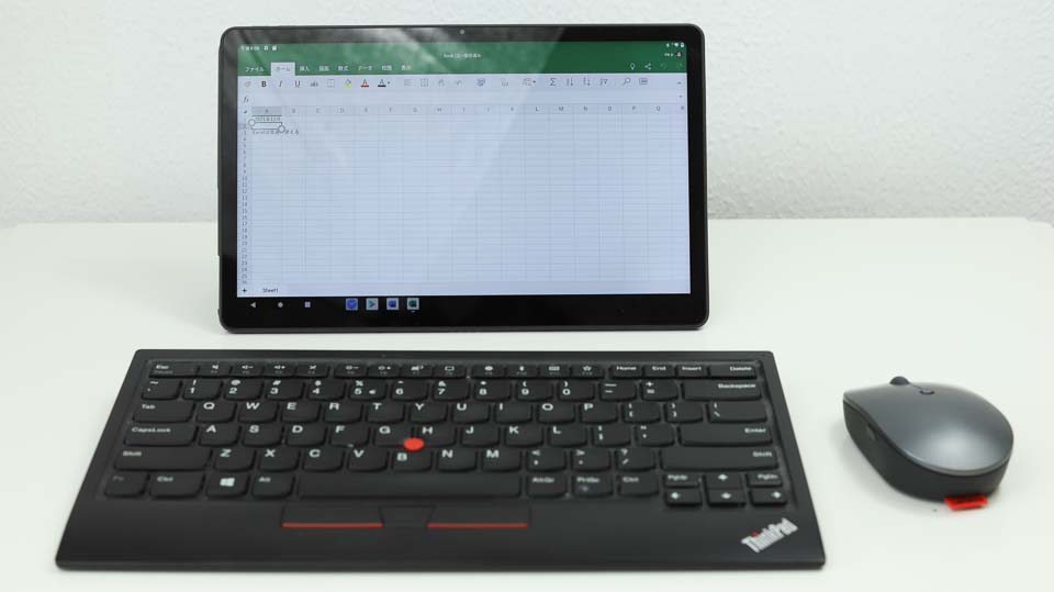 Lenovo XiaoXin Padに外付けキーボードとマウスを接続