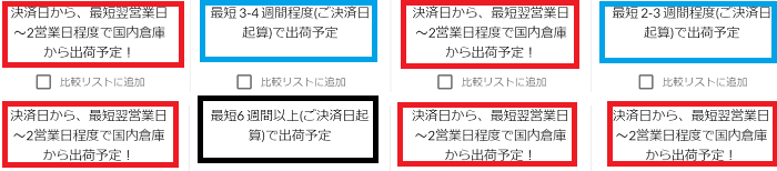 Lenovo　お年玉セールの納期