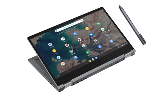 Lenovo IdeaPad Flex560i Chromebook タブレットモード