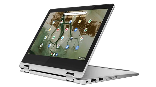 Lenovo IdeaPad Flex360i Chromebook スタンドモード (2)
