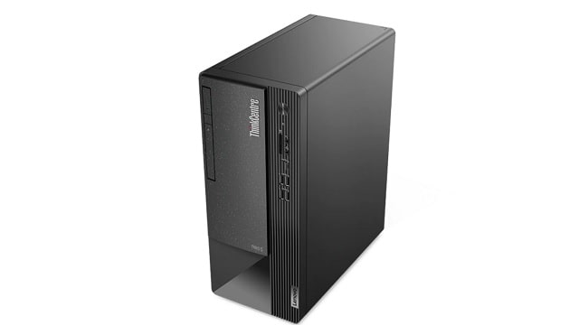 Lenovo ThinkCentre Neo 50t Tower Gen 3 右斜め前から