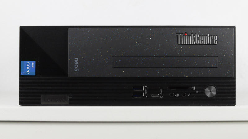 Lenovo ThinkCentre Neo 50s Small Gen 3 横置き