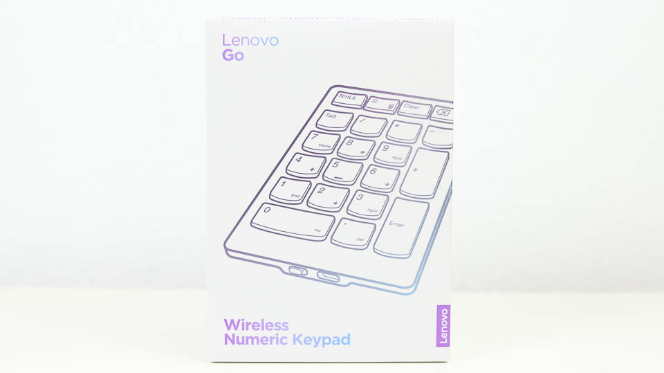 Lenovo Goワイヤレス数値キーパッドの箱