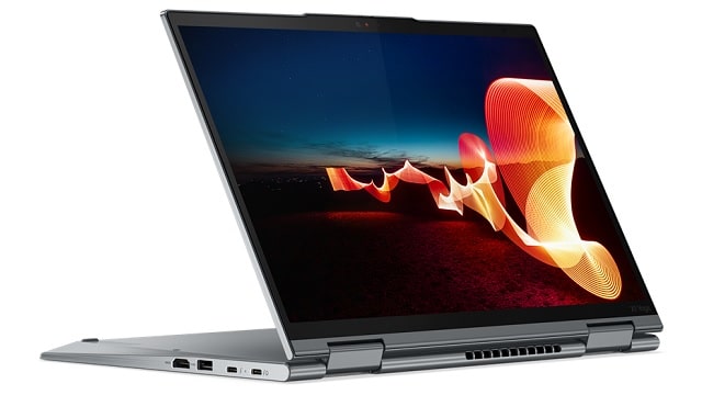 Lenovo ThinkPad X1 Yoga Gen 7　スタンドモード