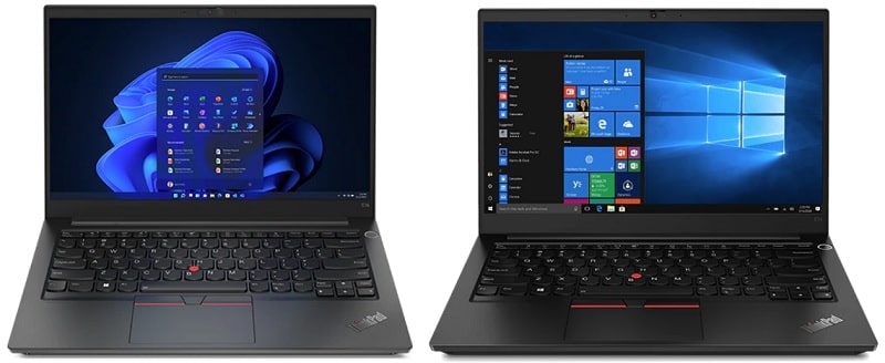 Lenovo thinkpad E14 Gen 4とGen 3の筐体