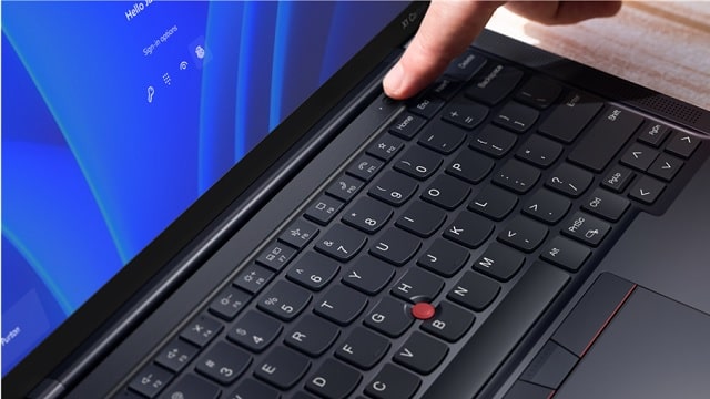 Lenovo ThinkPad X1 Carbon Gen 10 指紋センサー