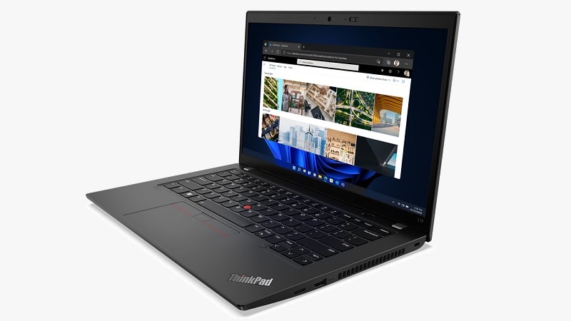 Lenovo ThinkPad L14 Gen 3(AMD) 右斜め前から