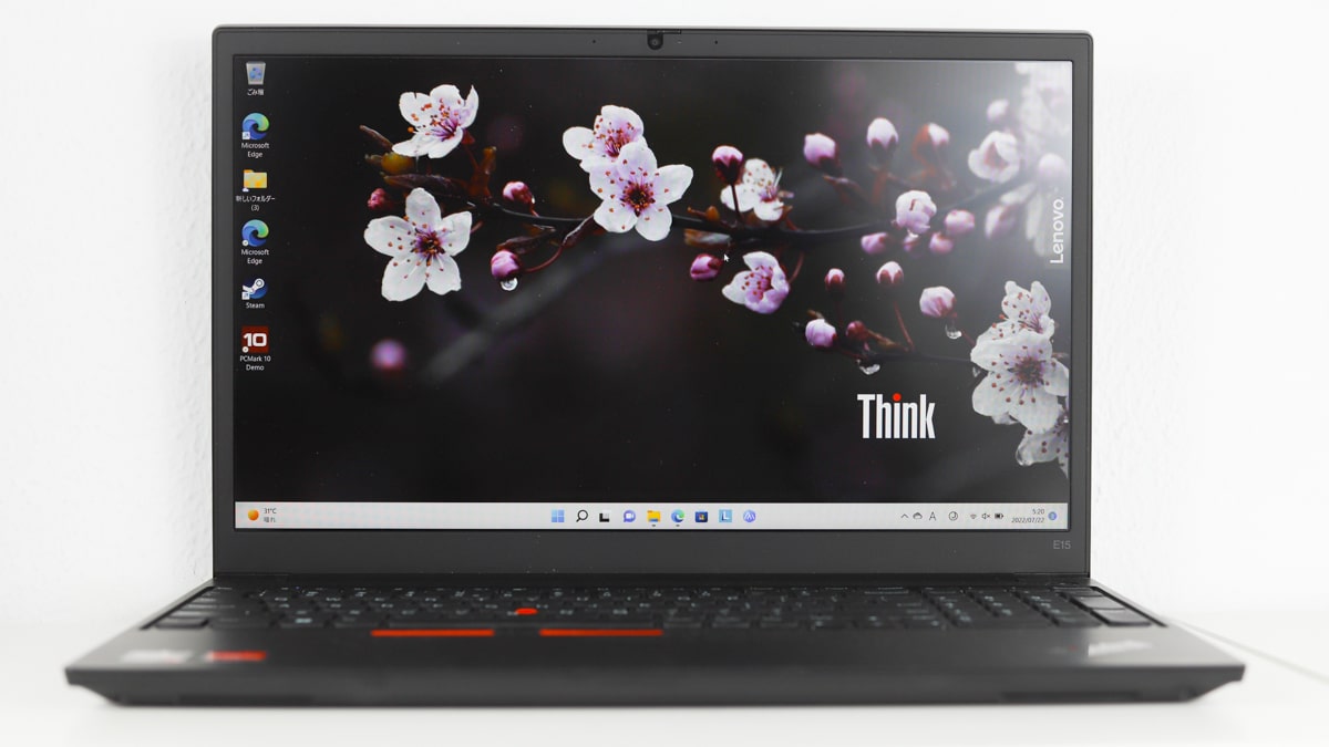 Lenovo ThinkPad E15 Gen 4 ディスプレイ