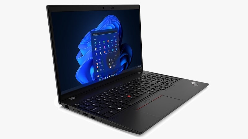 Lenovo ThinkPad L15 Gen3 AMD 左斜め前から