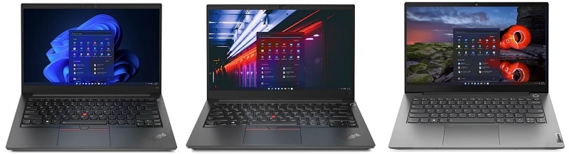 Lenovo ThinkPad E14 Gen 4と比較機種