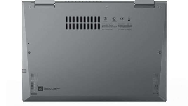 Lenovo ThinkPad X1 Yoga Gen 7 底面