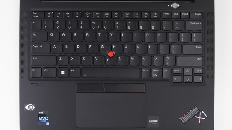 Lenovo ThinkPad X1 Carbon Gen 10のキーボード