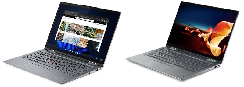 Thinkpad x1 Yoga gen 7とGen 6の筐体