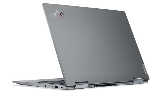 Lenovo ThinkPad X1 Yoga Gen 7 後ろから