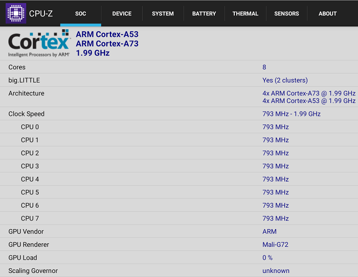 MediaTek Helio P60Tの詳細
