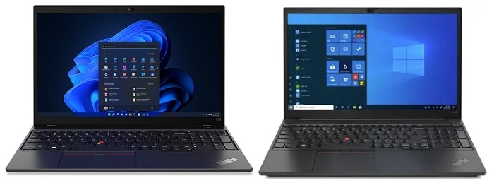 ThinkPad L15 Gen 3とGen 2の筐体