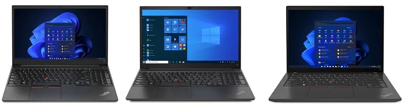Lenovo ThinkPad E15 Gen 4と比較機種
