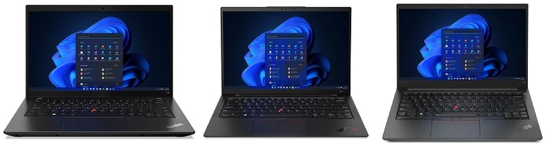 Lenovo ThinkPad L14 Gen 3と比較機種