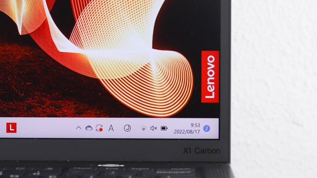 Lenovo ThinkPad X1 Carbon Gen 10 ベゼル幅