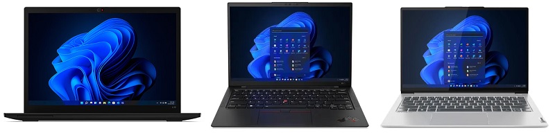 ThinkPad L13 Gen 3と比較機種