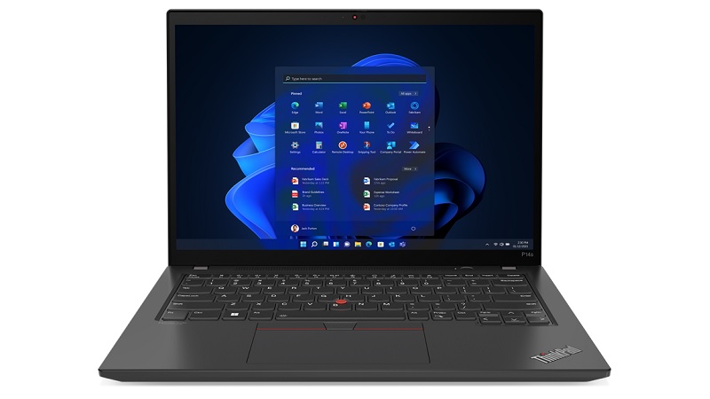 Lenovo ThinkPad P14s Gen 3 正面