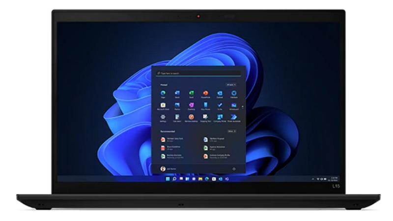 ThinkPad L15 Gen3(インテル)　正面