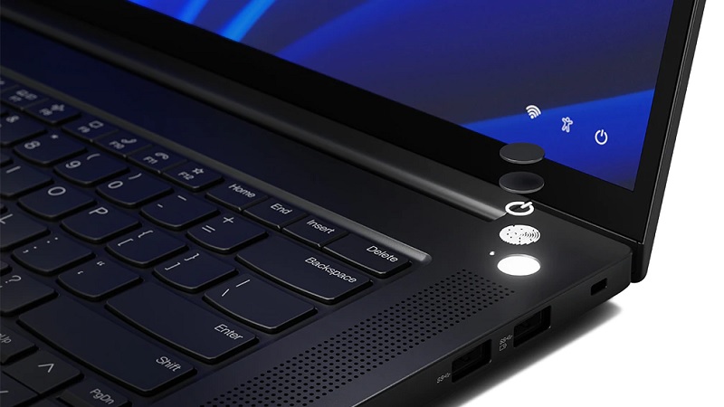 Lenovo ThinkPad X1 Extreme Gen 5　電源ボタン