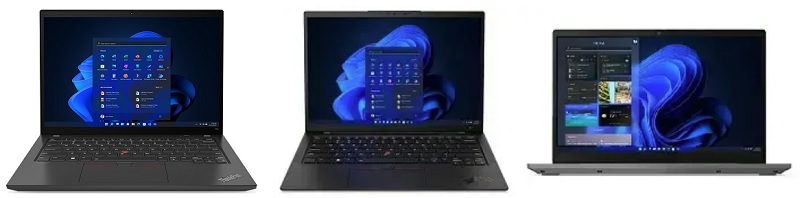 ThinkPad T14 Gen 3と比較機種