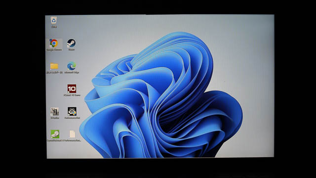 Lenovo IdeaPad Flex 570 14 AMDのディスプレイ　視野角のチェック　正面