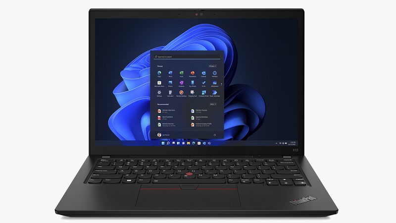 Lenovo ThinkPad X13 Gen 3(AMD)　正面