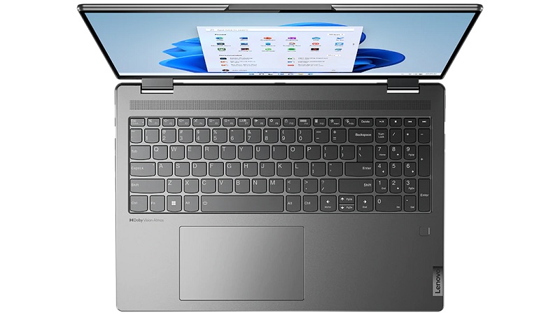 Lenovo Yoga 770i 16型 上から