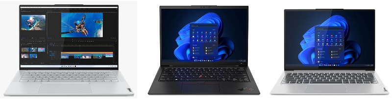 Lenovo Yoga Slim 770i ProX 14.5型と比較機種