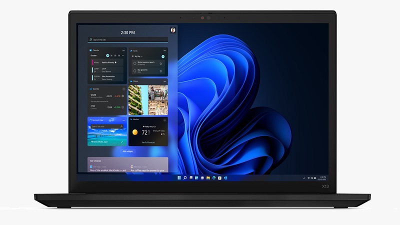 Lenovo ThinkPad X13 Gen 3(AMD)　正面