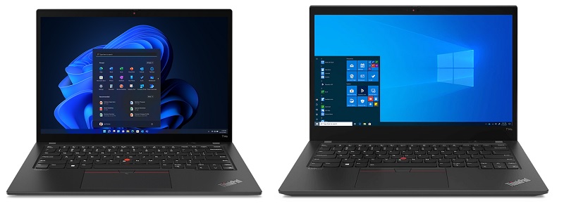 Lenovo ThinkPad T14s Gen 3 AMDとGen 2の筐体