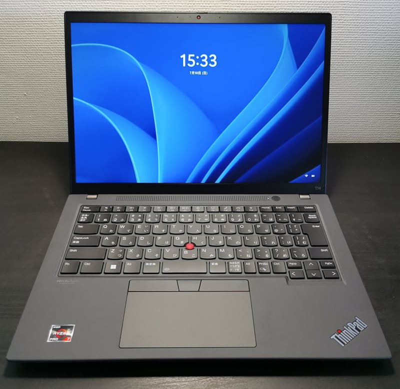 Lenovo ThinkPad T14 Gen 3(AMD)の実機レビュー