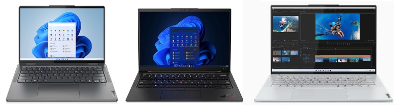 Lenovo yoga 770iと比較機種