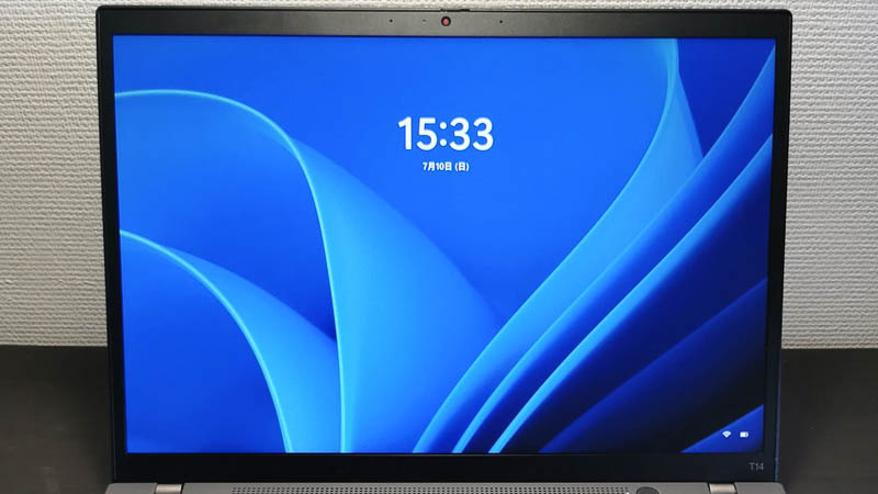 ThinkPad T14 Gen 3 AMD　ディスプレイ